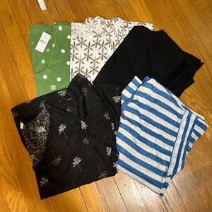 5 Loft SS Tops. 1 is NWT